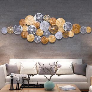 轻奢墙饰挂饰金属简约现代卧室过道装饰墙面创意客厅背景墙挂件