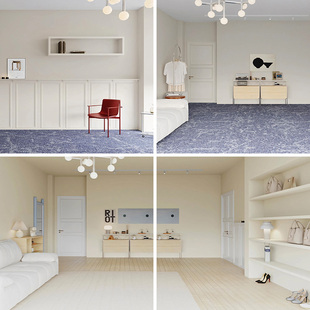 简约清新房间干净直播背景布轻法式 奶油风场景布置高级感3d立体背景墙现代浪漫居家美学抖音快手拍视频段子