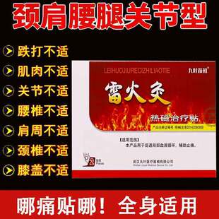 正品】九叶苗祖雷火灸热磁疗贴2贴/盒原九叶苗祖督灸