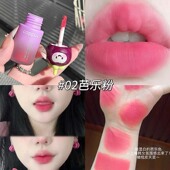 白到发光 韩女芭乐粉唇釉雾面哑光纯欲氛围感学生党显白唇泥不沾