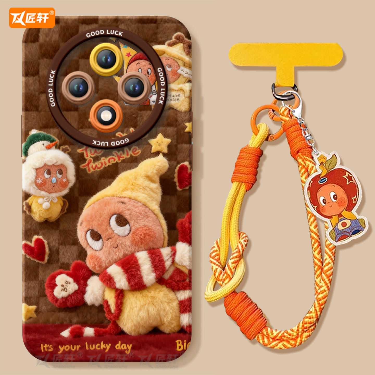 【圣诞节星星人】真液态硅胶壳