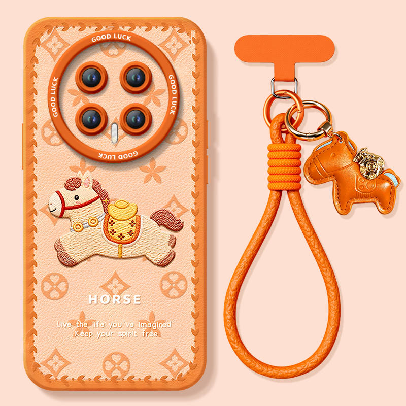 【送同款马年挂绳】爱马仕橙小马