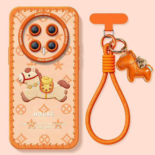 【送同款马年挂绳】爱马仕橙小马