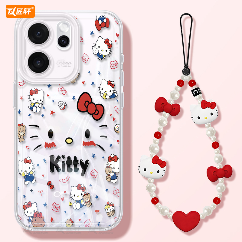 匠轩OPPOReno15TPU卡通潮牌羽纱