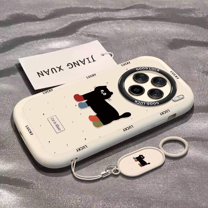 泼墨猫咪适用vivoX100手机壳X100pro系列x100s套x70新款x60pro+加x50硅胶X90女X100spro软vivo防摔X80叉ultra