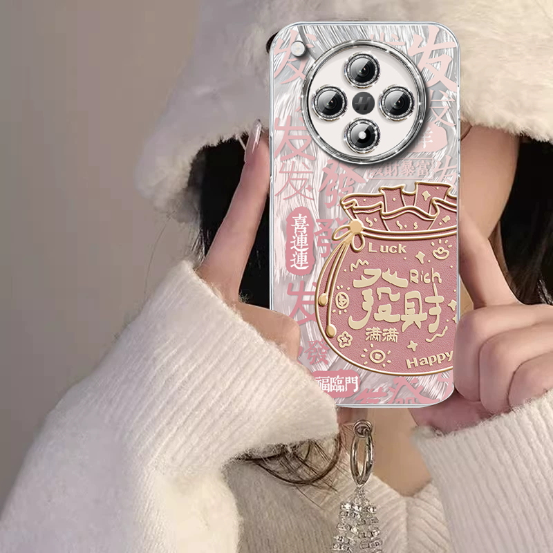 【自带闪粉镜头膜】羽纱防摔壳