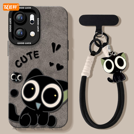 可爱小猫适用oppoReno14手机壳reno13pro新款opporeno15软11液态reno12硅胶保护7镜头9外壳oppo套8全包10