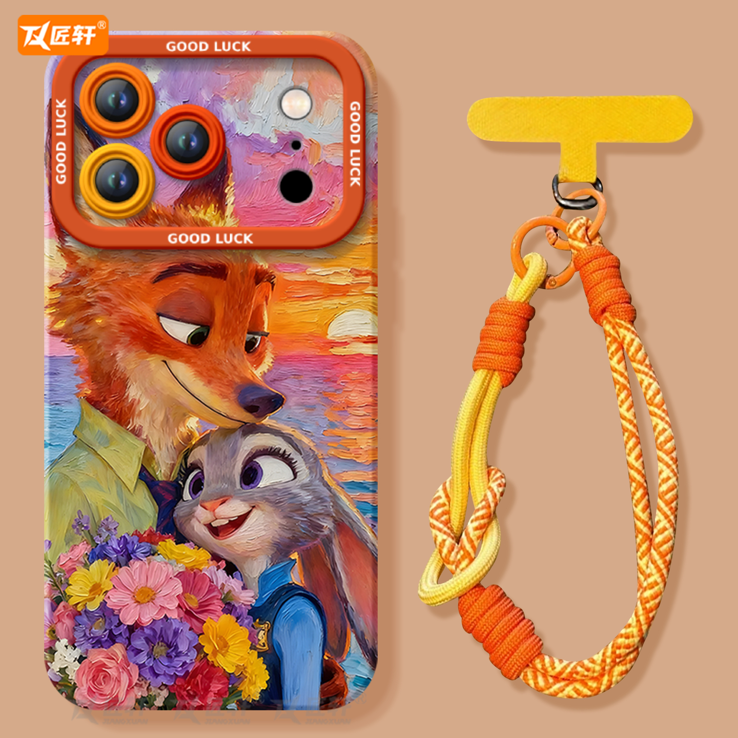 油画系列！尼克朱迪硅胶壳