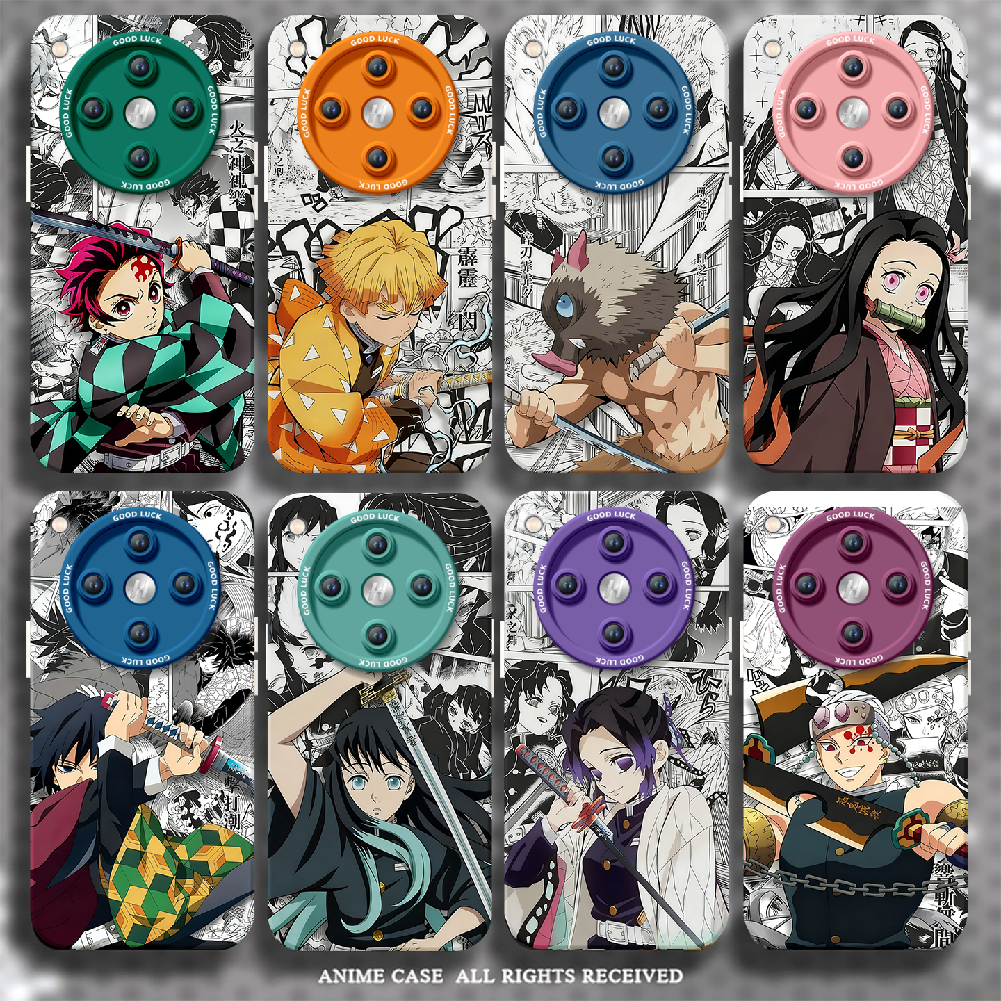 【鬼灭之刃周边】真液态硅胶壳