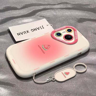 夏日水果适用华为Pura70pro手机壳p40保护套p60新款p30透明p20防摔p5o透明p50卡通por绿色pr0男p4o女p2o软por