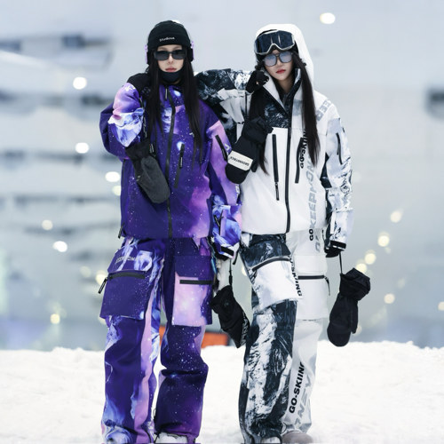 KeepMoney穹雪星痕滑雪服套装