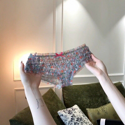 莫奈小花苦茶子~真的绝美~碎花真的超级纯欲少女~和春夏超级适配~