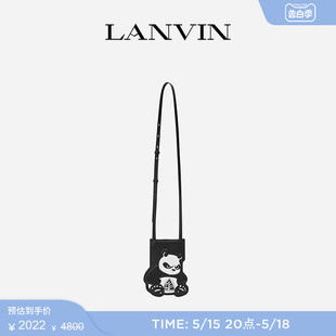 LANVIN浪凡 熊猫浪浪系列卡包手机包