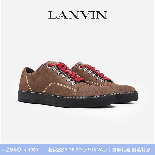 LANVIN浪凡男士秋冬工装鞋