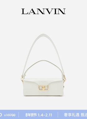 LANVIN浪凡 女士法式优雅女包牛皮革手袋手提包单肩包PENCIL BOX
