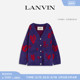 PRONOUNCE胶囊系列开衫 羊毛马海毛厚毛衣 明星同款 LANVIN