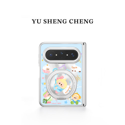 卡通yoyo酱折叠屏磁吸支架手机壳