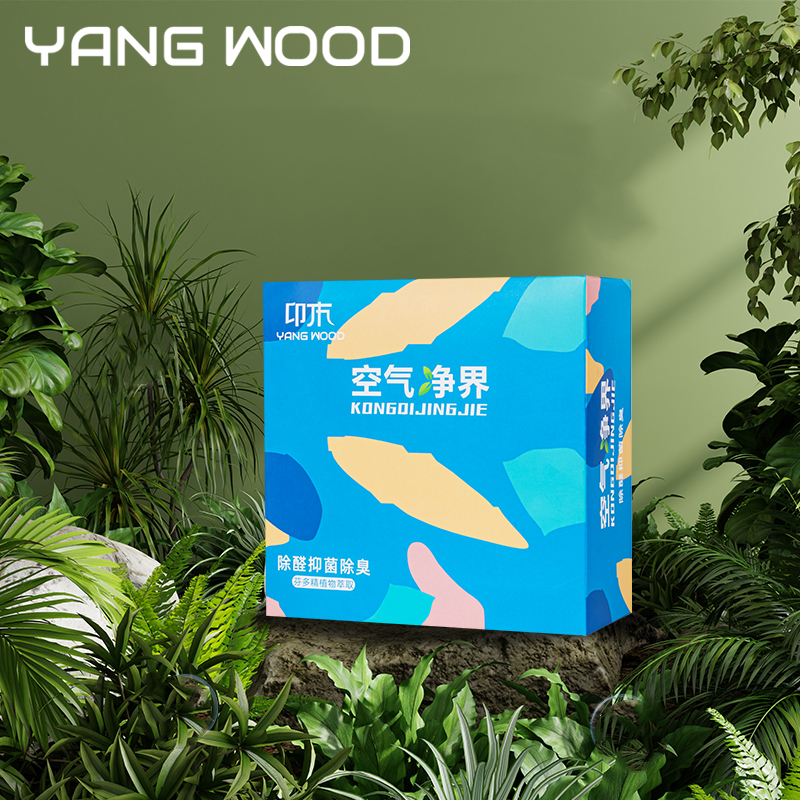 YANGWOOD汽车香膏除异味车载除臭剂男新车除甲醛车内香水净化空气