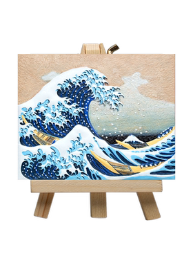 玩作名画DIY立体浮雕手绘画