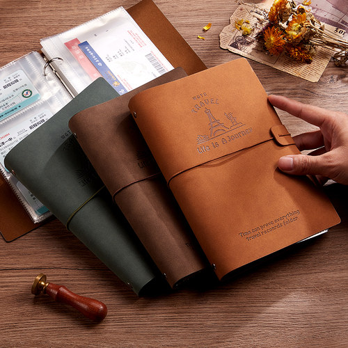 电影车票集火车机票收纳票据票旅游纪念票根收藏收集门票本夹册录