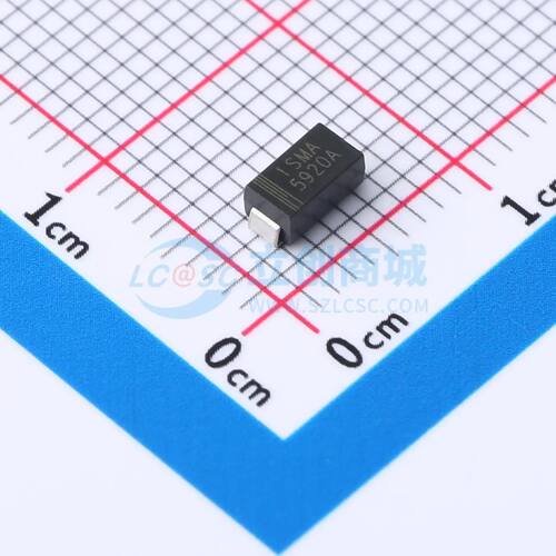 全新原装耐压:6.2V 电流:2.5uA@4.0V 1SMA5920A SMAG 稳压二极管
