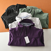 户外多功能男女款 lulu平替 男女同款 压胶防水防风连帽冲锋衣外套