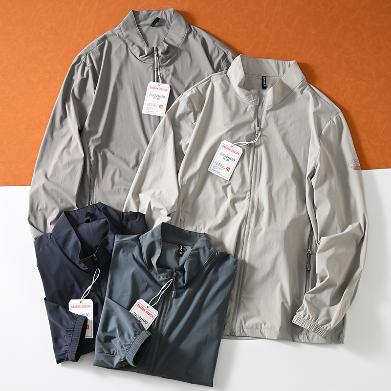 外贸男装男士薄款防晒衣夹克