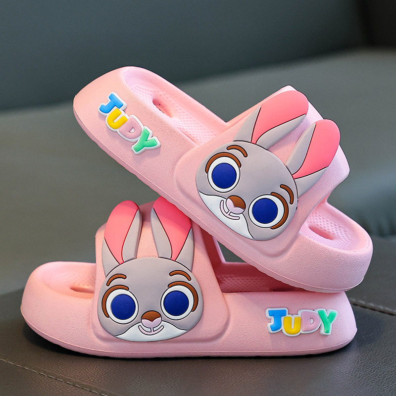 兔子警官EVA儿童凉拖鞋夏季女童卡通中大童室内居家女孩宝宝拖鞋