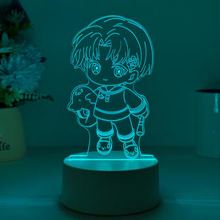 光与夜之恋周边查理苏小夜灯立牌摆件手办公仔玩偶吧唧生日礼物