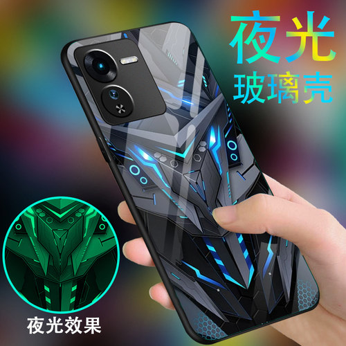 钢化玻璃背面★硅胶软边不伤机★送全屏膜