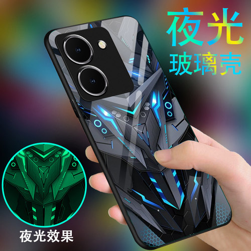 钢化玻璃背面★硅胶软边不伤机★送全屏膜