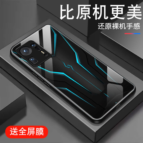 钢化玻璃背面★硅胶软边不伤机★送全屏膜