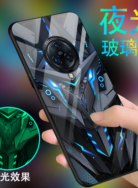 黑色战士适用于vivonex3手机壳男t1新款t2炫酷xnote夜光玻璃NEX3s全包t1x高级感T2X防摔ANEX旗舰版潮硅胶薄套