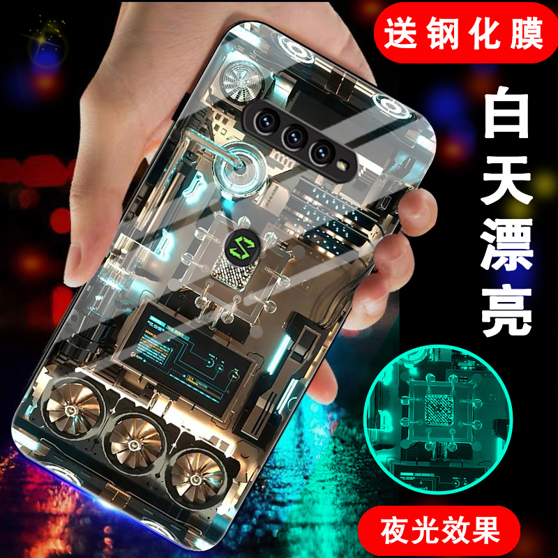 钢化玻璃背面★硅胶软边不伤机★送全屏膜