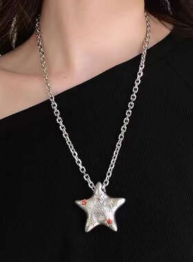 幸运星多巴胺小星星款项链冷