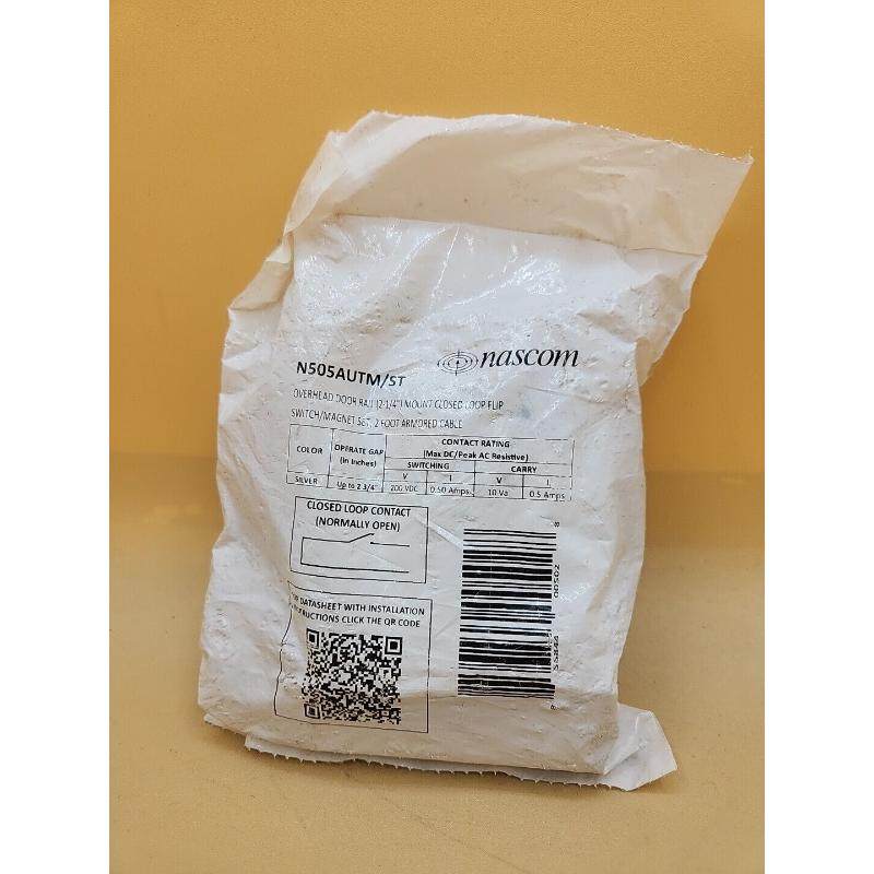 Nascom N505AUTM/ST Overhead 门轨 2-1/4 英寸安装磁铁/开关