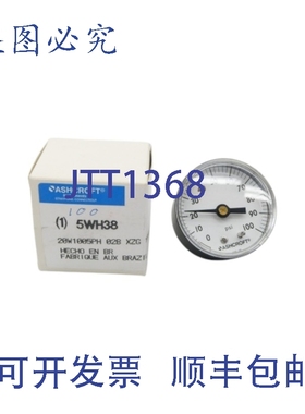 原装供应ASHCROFT 20W1005PH 02B XZG 100 5WH38 0-100PSI NSMP