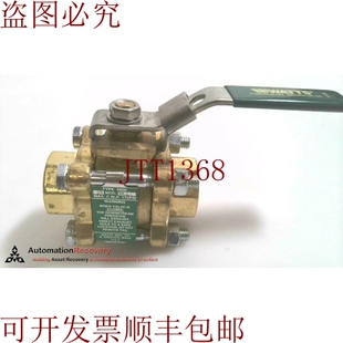 原装供应WATTS B6800-SE-LC-3/4 3 件式全端口球阀，  288215
