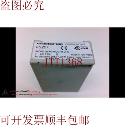原装供应IFM IIS207，生产传感器，IIKC022-ASKG/M/US-104-DRS，1