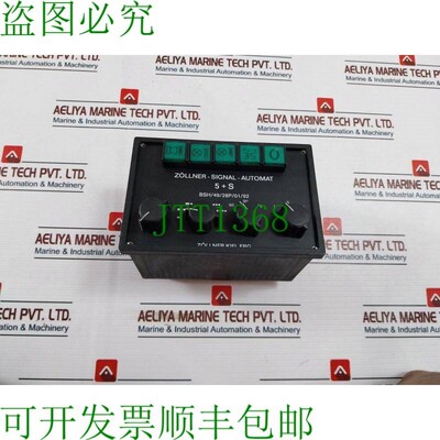 原装供应Zollner BSH/49/28P/01/92 信号自动 5+S 程序信号控制开