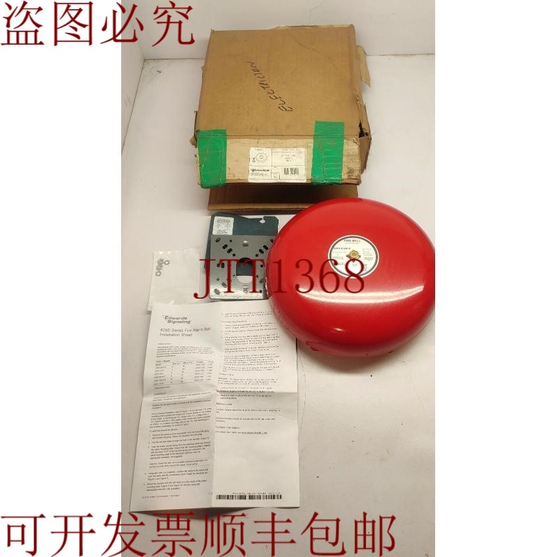 原装供应Edwards Signaling 24VDC 红色火铃有声电动家庭模型