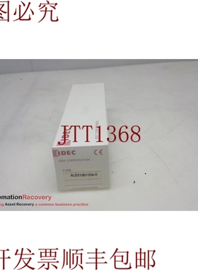 原装供应IDEC ALD212611DN-R,推按钮,120伏,50-60小时,261540
