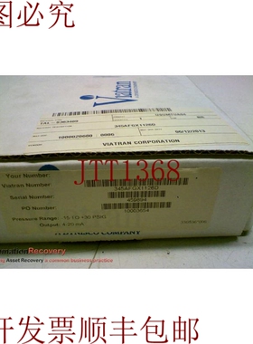 原装供应VIATRAN 345AFGX1126D 压力转换器 9-30V 4-20MA，169843