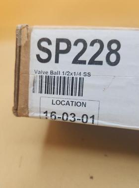 Haws Sp228 保持开放球阀带推旗 1/2 英寸入口 X 1/4 插座 FIPS