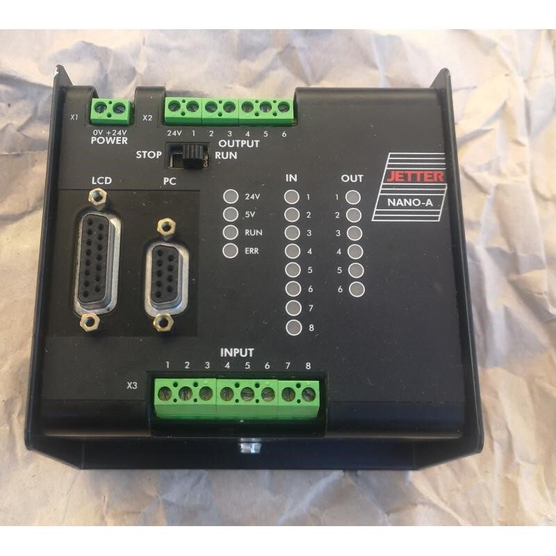 JETTER 逻辑控制器 NC-CPU 纳米 A 控制器