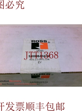 原装供应罗斯 5X00B4047A 调节器，反浮夸， 207140