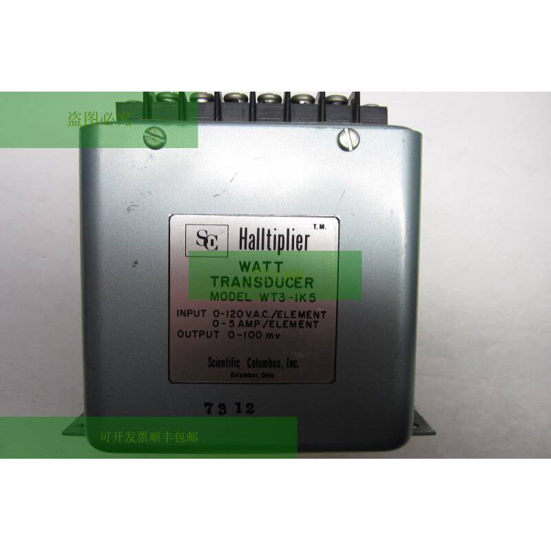 传感器 De Watt Cient&amp;iacute;fico Usado Columbus WT3-IK5