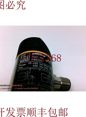 原装供应IFM EFFECTOR PB5120 压力传感器 18-30VDC 250MA 189465