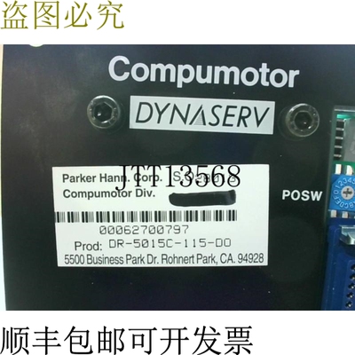 原装供应Parker DR-5015C-115-D0 Dynaserv 伺服驱动器横河 SR101