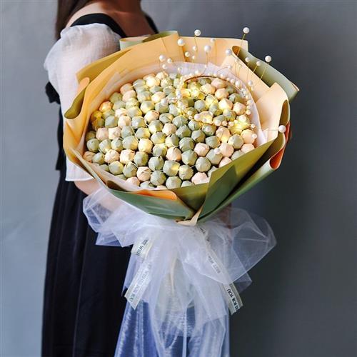 网红99颗棒棒糖果花束DIY材料包教师节送老师女朋友生日礼物闺蜜